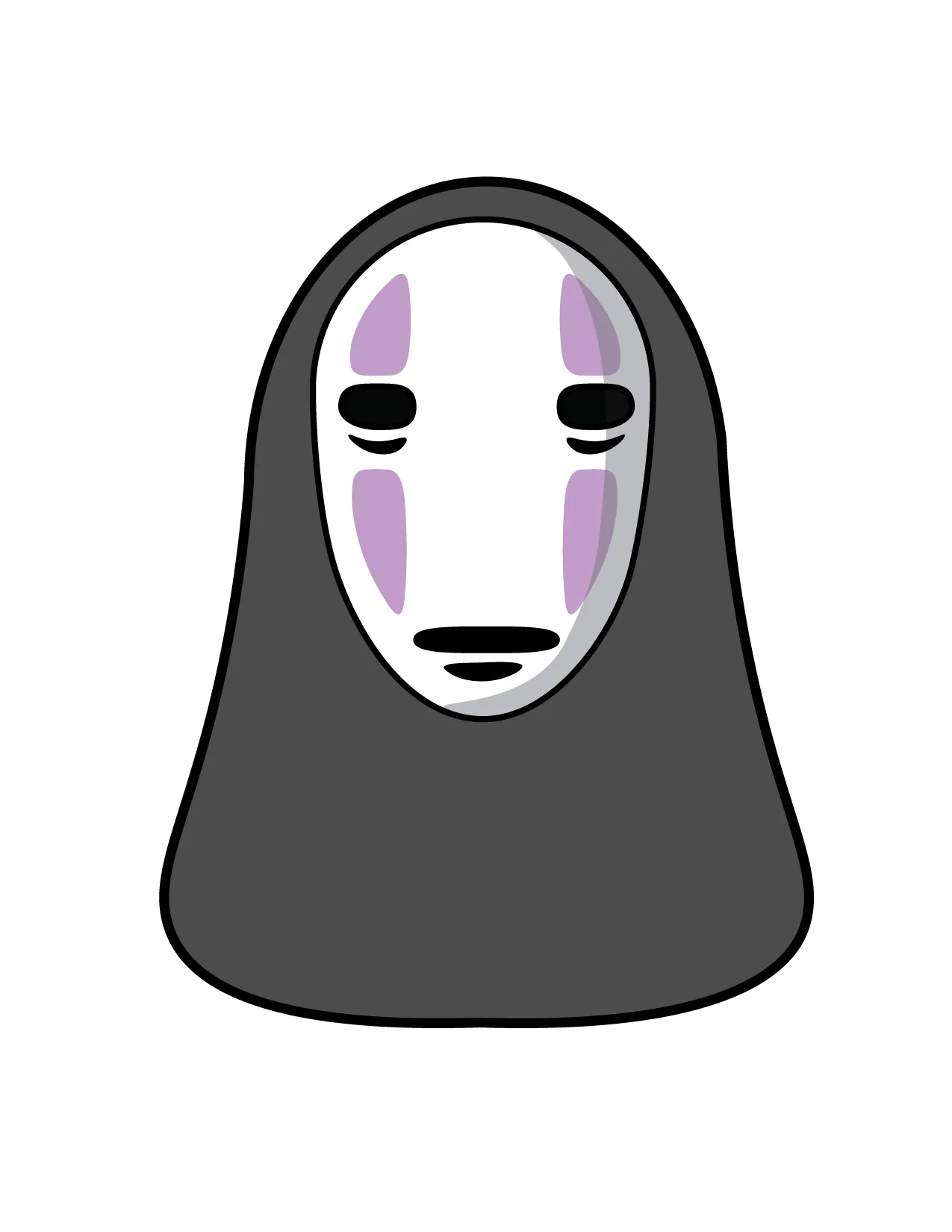 Hand-illustrated Studio Ghibli sticker icon — original fan art by Troy Knight