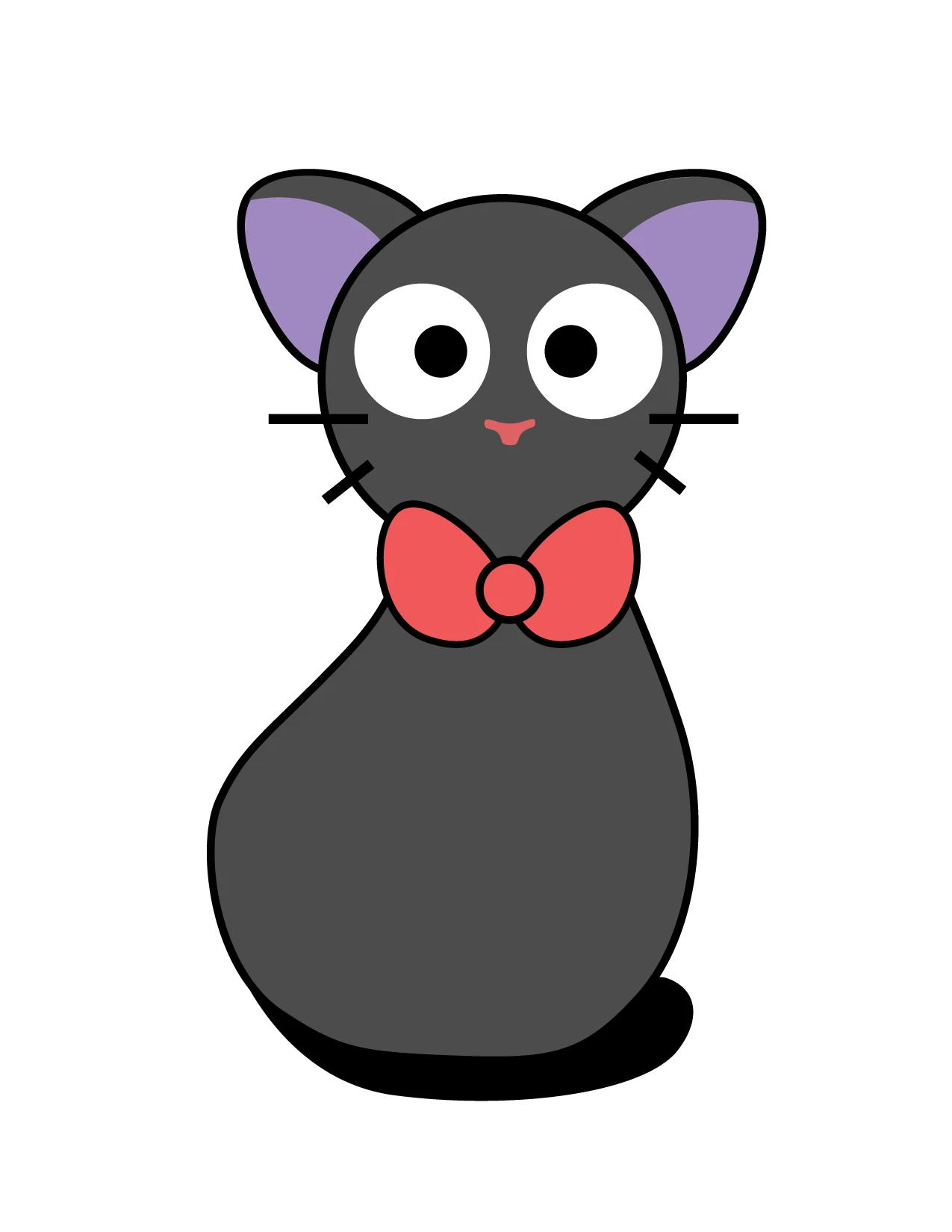 Original Studio Ghibli-inspired sticker design — hand-crafted in Adobe