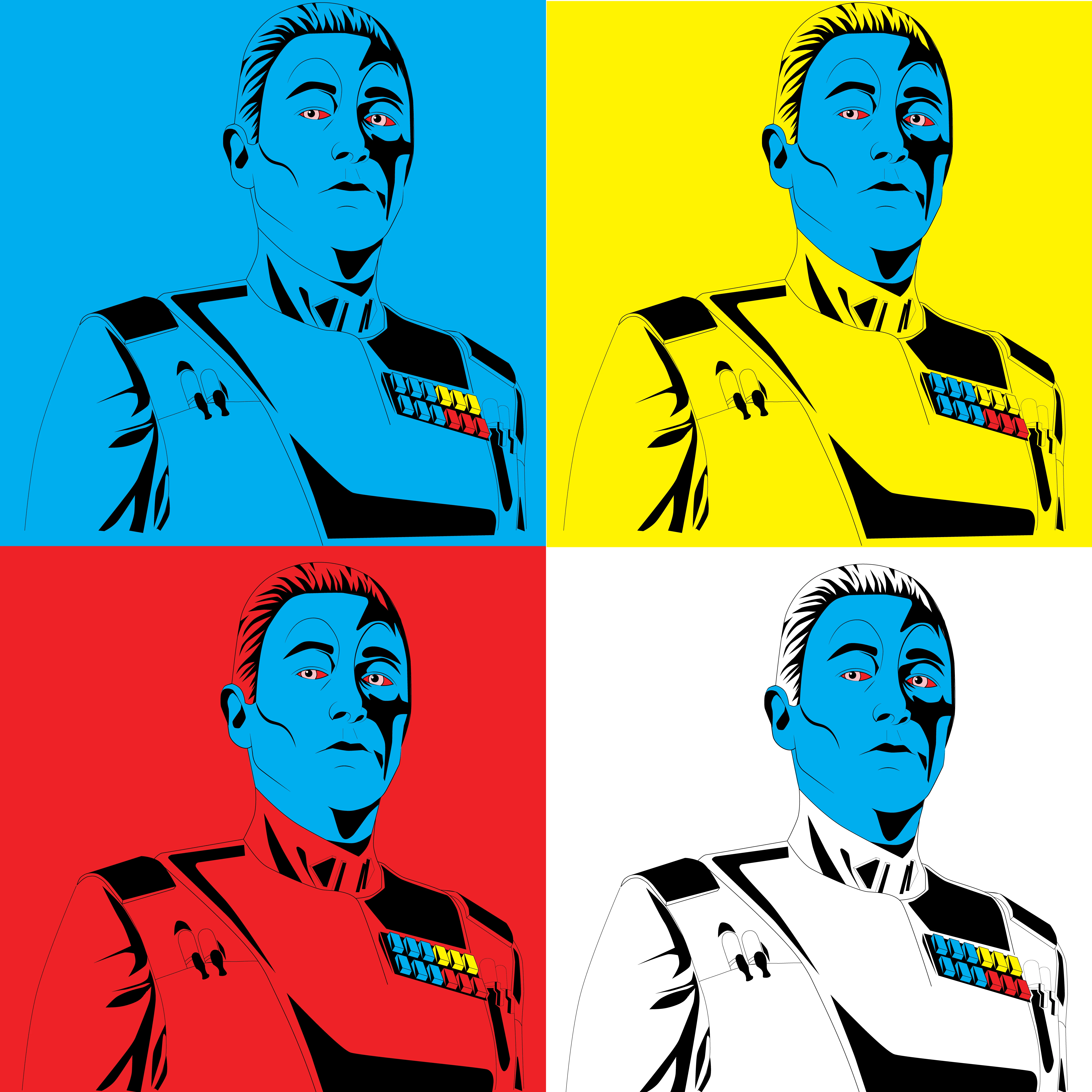 Grand Admiral Thrawn Portrait